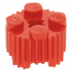 LEGO henger 2x2 oldalán rács mintával, piros (92947)